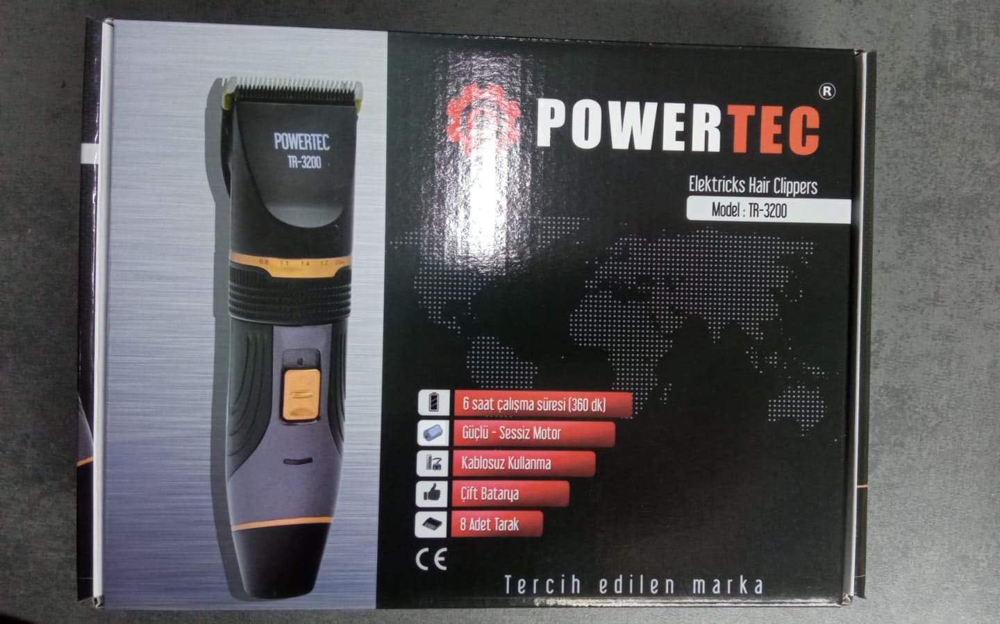 Powertec TR-3200 Saç Tıraş Makinesi - Görsel 2