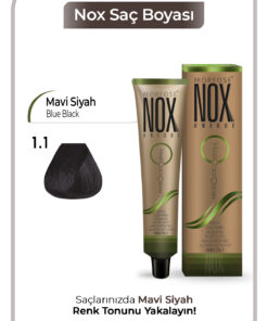 Morfose Nox Saç Boyası 1.1 No (Mavi Siyah)