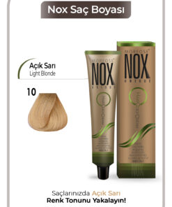 Morfose Nox Saç Boyası 10 No (Açık Sarı)