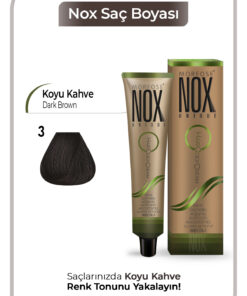 Morfose Nox Saç Boyası 3 No (koyu Kahve)