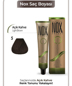 Morfose Nox Saç Boyası 5 No (Açık Kahve)