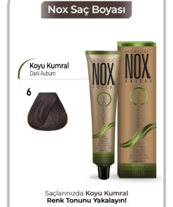 Morfose Nox Saç Boyası 6 No (Koyu Kumral)