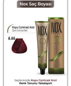 Morfose Nox Saç Boyası 6,65 No (Koyu Kontrast Kızıl)