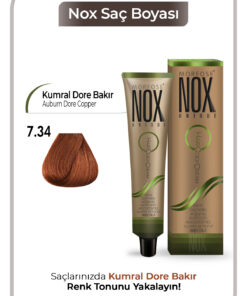 Morfose Nox Saç Boyası 7,34 No (Açık Kumral Dore Bakır)