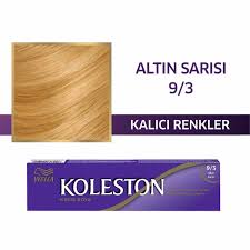 Koleston Single Tüp Boya 9/3 Altın Sarısı