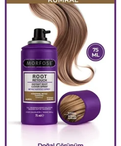 Morfose Root Retouch Beyaz Kapatıcı Sprey Açık Kahverengi 70 Ml.