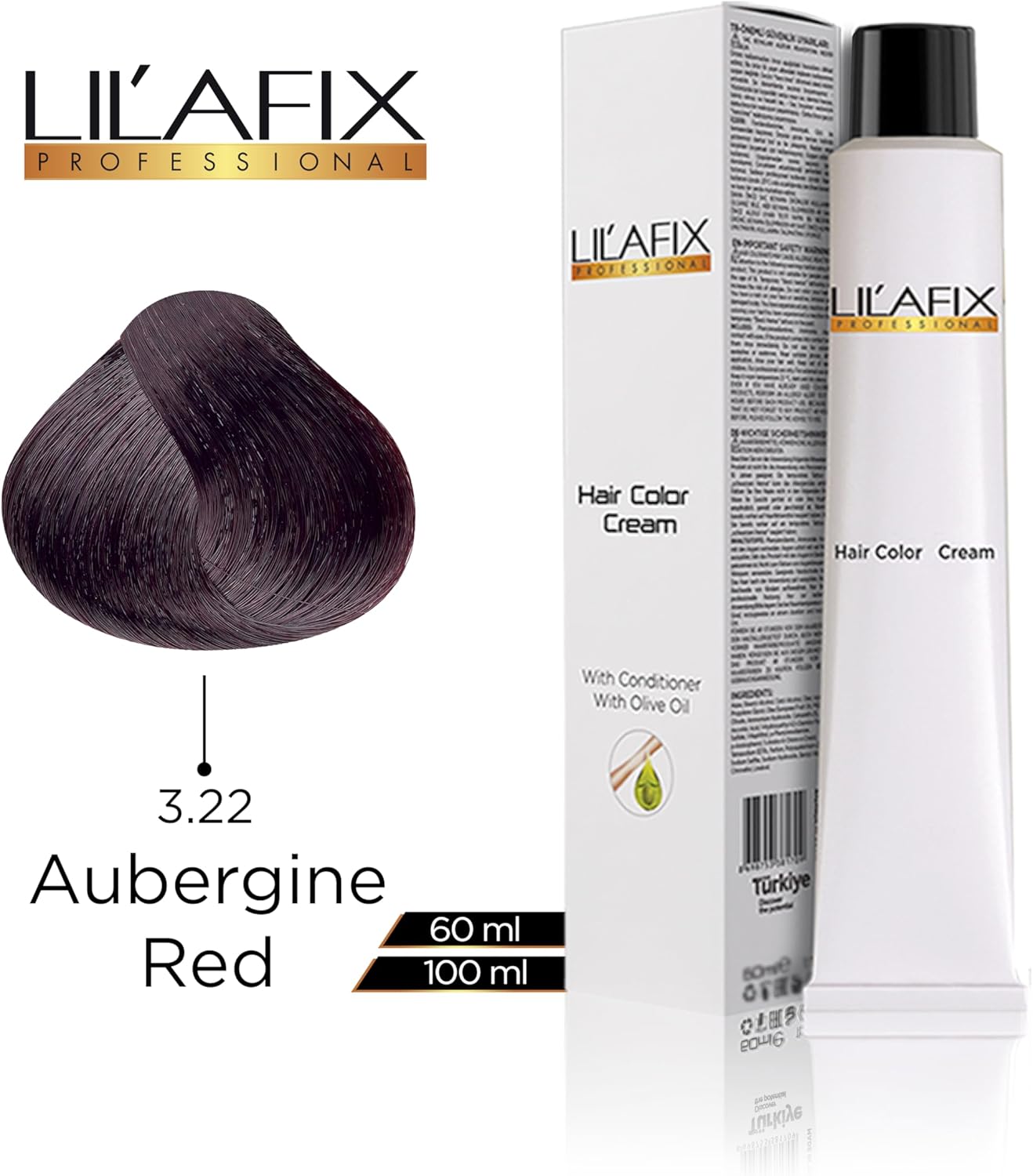 Lilafix 60 Ml Tüp Boya ( 3.22 Patlıcan Moru )