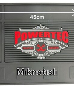 Powertec tezgah paspası siyah