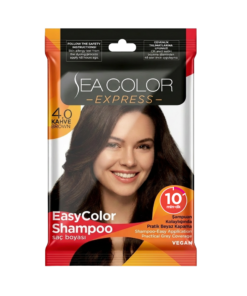 Sea Color Express EasyColor Shampoo Saç Boyası ( 4.0 Kahve )