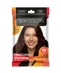 Sea Color Express EasyColor Shampoo Saç Boyası ( 6.7 Çikolata Kahve )