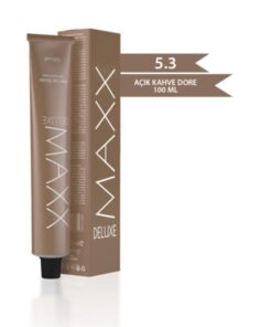 Maxx Deluxe Tüp Saç Boyası 60 Ml ( 5.3 Açık Kahve Dore  )