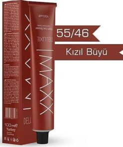Maxx Deluxe Tüp Saç Boyası 60 Ml ( 55.46 Kızıl Büyü )