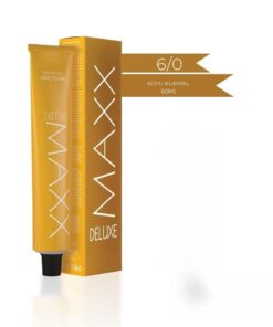Maxx Deluxe Tüp Saç Boyası 60 Ml ( 6.0 Koyu Kumral )