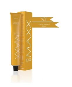 Maxx Deluxe Tüp Saç Boyası 60 Ml ( 7.3 Fındık Kabuğu )