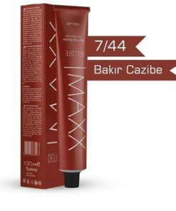 Maxx Deluxe Tüp Saç Boyası 60 Ml ( 7.44 Bakır Cazibe )
