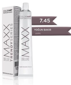 Maxx Deluxe Tüp Saç Boyası 60 Ml ( 7.45 Yoğun Bakır )