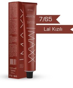 Maxx Deluxe Tüp Saç Boyası 60 Ml ( 7.65 Lal Kızılı )