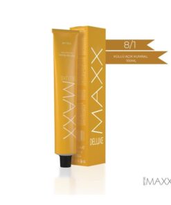 Maxx Deluxe Tüp Saç Boyası 60 Ml ( 8.1 Küllü Açık Kumral )