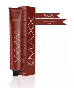 Maxx Deluxe Tüp Saç Boyası 60 Ml ( 8.45 Tarçın Bakır )