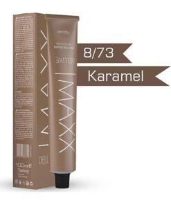 Maxx Deluxe Tüp Saç Boyası 60 Ml ( 8.73 Karamel )
