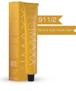 Maxx Deluxe Tüp Saç Boyası 60 Ml ( 911.2 Ekstra Açık Viyole Sarı )