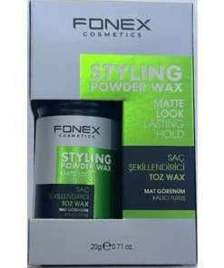 Fonex Saç Şekillendirici Toz Wax Mat Görünüm ve Kalıcı Tutuş